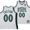 Custom Michigan State Spartans Jersey Name and Number 125th Basketball Anniversary 1999 Throwback White 3 Custom Michigan State Spartans Jersey Name and Number 125th Basketball Anniversary 1999 Throwback White