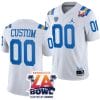 Custom UCLA Bruins Jersey Name and Number 2023 LA Bowl College Football White