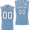 Custom North Carolina Tar Heels Jersey Name and Number NIL College Basketball Lightweight Blue