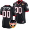 Custom Georgia Bulldogs Jerey Name and Number Orange Bowl Patch 2023 College Football Black 5 Custom Georgia Bulldogs Jerey Name and Number Orange Bowl Patch 2023 College Football Black