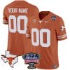 Custom Texas Longhorns Jersey Name and Number Sugar Bowl Patch Football Texas Orange 4 Custom Texas Longhorns Jersey Name and Number Sugar Bowl Patch Football Texas Orange