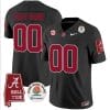 Custom Alabama Crimson Jersey Name and Number Rose Bowl Patch Football Black 4 Custom Alabama Crimson Jersey Name and Number Rose Bowl Patch Football Black
