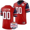 Custom Liberty Flames Jersey Name and Number Fiesta Bowl Patch 2024 Football Red 5 Custom Liberty Flames Jersey Name and Number Fiesta Bowl Patch 2024 Football Red