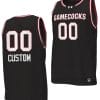 Custom South Carolina Gamecocks Jersey Name and Number College Basketball 2023-24 Black