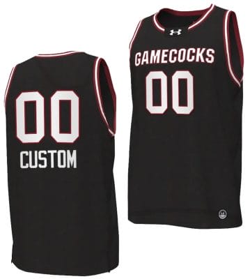 Custom South Carolina Gamecocks Jersey Name and Number College Basketball 2023-24 Black 8 Custom South Carolina Gamecocks Jersey Name and Number College Basketball 2023-24 Black
