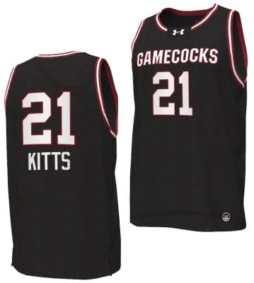 Chloe Kitts Jersey #21 South Carolina Gamecocks College Basketball 2023-24 Replica Black