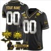 Custom Michigan Wolverines Jersey Name and Number 2023 Big Ten Back to Back Champions Patch Black Limited 5 Custom Michigan Wolverines Jersey Name and Number 2023 Big Ten Back to Back Champions Patch Black Limited