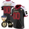 Custom Georgia Bulldogs Jersey Name and Number Orange Bowl Patch Football Alternate