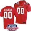 Custom Texas Tech Red Raiders Jersey Name and Number Independence Bowl Patch Football 2023 Red 5 Custom Texas Tech Red Raiders Jersey Name and Number Independence Bowl Patch Football 2023 Red