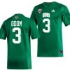 Cameron Odom Jersey #3 Ohio Bobcats College Football Uniform Green