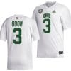 Cameron Odom Jersey #3 Ohio Bobcats College Football Uniform White