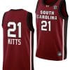 Chloe Kitts Jersey #21 South Carolina Gamecocks College Basketball 2023-24 Garnet