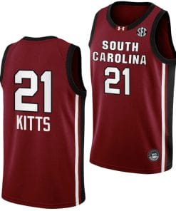Chloe Kitts Jersey #21 South Carolina Gamecocks College Basketball 2023-24 Garnet