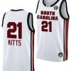 Chloe Kitts Jersey #21 South Carolina Gamecocks College Basketball 2023-24 White