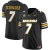 Cody Schrader Jersey #7 Missouri Tigers Vapor Limited College Football Stitched Black