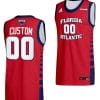 Custom FAU Owls Jersey Name and Number College Basketball Replica Red 3 Custom FAU Owls Jersey Name and Number College Basketball Replica Red