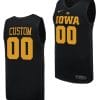 Custom Iowa Hawkeyes Jersey Name and Number Basketball uniform 2023-24 Black