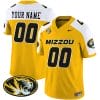 Custom Missouri Tigers Jersey Name and Number Vapor Limited College Football Stitched Gold Alternate