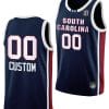 Custom South Carolina Gamecocks Jersey Name and Number College Basketball 2023-24 Black