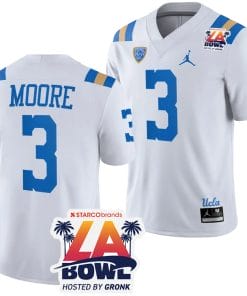 Dante Moore Jersey #3 UCLA Bruins 2023 LA Bowl College Football White