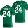DeMontre Tuggle Jersey #24 Ohio Bobcats College Football Uniform Green
