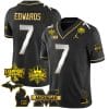 Donovan Edwards Jersey #7 Michigan Wolverines 2023 Big Ten Back to Back Champions Patch Stitched Black Limited 5 Donovan Edwards Jersey #7 Michigan Wolverines 2023 Big Ten Back to Back Champions Patch Stitched Black Limited