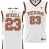 Dillon Mitchell Jersey #23 Texas Longhorns NIL College Basketball Lightweight White