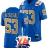 Darius Muasau Jersey #53 UCLA Bruins 2023 LA Bowl College Football Blue 4 Darius Muasau Jersey #53 UCLA Bruins 2023 LA Bowl College Football Blue