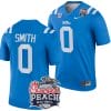 Deion Smith Jersey #0 Ole Miss Rebels Peach Bowl Patch 2024 College Football Blue 5 Deion Smith Jersey #0 Ole Miss Rebels Peach Bowl Patch 2024 College Football Blue