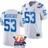 Darius Muasau Jersey #53 UCLA Bruins 2023 LA Bowl College Football White