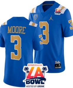 Dante Moore Jersey #3 UCLA Bruins 2023 LA Bowl College Football Blue