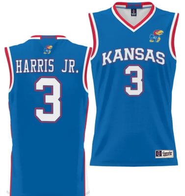Dajuan Harris Jr Jersey #3 Kansas Jayhawks NIL College Basketball Lightweight Royal 6 Dajuan Harris Jr Jersey #3 Kansas Jayhawks NIL College Basketball Lightweight Royal