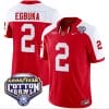 Emeka Egbuka Jersey #2 Ohio State Buckeyes Cotton Bowl Patch Vapor Football Red Alternate