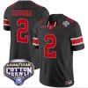 Emeka Egbuka Jersey #2 Ohio State Buckeyes Cotton Bowl Patch Vapor Football Black