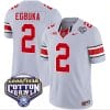 Emeka Egbuka Jersey #2 Ohio State Buckeyes Cotton Bowl Patch Vapor Football Gray
