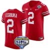 Emeka Egbuka Jersey #2 Ohio State Buckeyes Cotton Bowl Patch 2023 Football Scarlet 5 Emeka Egbuka Jersey #2 Ohio State Buckeyes Cotton Bowl Patch 2023 Football Scarlet
