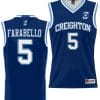 Francisco Farabello Jersey #5 Creighton Bluejays College NIL Basketball Lightweight Blue 5 Francisco Farabello Jersey #5 Creighton Bluejays College NIL Basketball Lightweight Blue