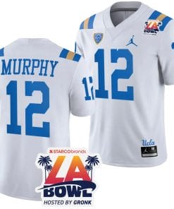 Grayson Murphy Jersey #12 UCLA Bruins 2023 LA Bowl College Football White