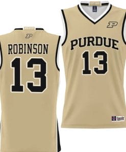 Glenn Robinson Jersey #13 Purdue Boilermakers NIL College Basketball Lightweight Gold