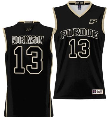Glenn Robinson Jersey #13 Purdue Boilermakers NIL College Basketball Lightweight Black 8 Glenn Robinson Jersey #13 Purdue Boilermakers NIL College Basketball Lightweight Black