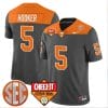 Hendon Hooker Jersey #5 Tennessee Volunteers Football Cheez It Citrus Bowl Patch Gray 4 Hendon Hooker Jersey #5 Tennessee Volunteers Football Cheez It Citrus Bowl Patch Gray