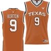 Ithiel Horton Jersey #9 Texas Longhorns NIL College Basketball Lightweight Orange