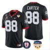 Jalen Carter Jersey #88 Georgia Bulldogs Orange Bowl Patch Football Stitched Black 4 Jalen Carter Jersey #88 Georgia Bulldogs Orange Bowl Patch Football Stitched Black
