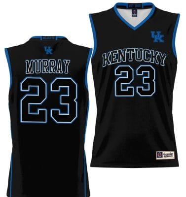 Jamal Murray Jersey #23 Kentucky Wildcats NIL College Basketball Lightweight Black