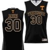 Josiah Jordan James Jersey #30 Tennessee Volunteers NIL College Basketball Lightweight Black