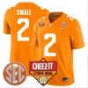 Jabari Small Jersey #2 Tennessee Volunteers Football Cheez It Citrus Bowl Patch Orange