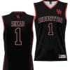 Jamal Shead Jersey #1 Houston Cougars NIL College Basketball Lightweight Black 3 Jamal Shead Jersey #1 Houston Cougars NIL College Basketball Lightweight Black