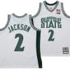 Jaren Jackson Jr Jersey #2 Michigan State Spartans 125th Basketball Anniversary 1999 Throwback White