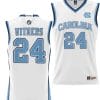 Jae'Lyn Withers Jersey #24 UNC Tar Heels NIL College Basketball Lightweight White 4 Jae'Lyn Withers Jersey #24 UNC Tar Heels NIL College Basketball Lightweight White
