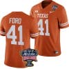 Jaylan Ford Jersey #41 Texas Longhorns Allstate Sugar Bowl Patch 2024 College Football Orange